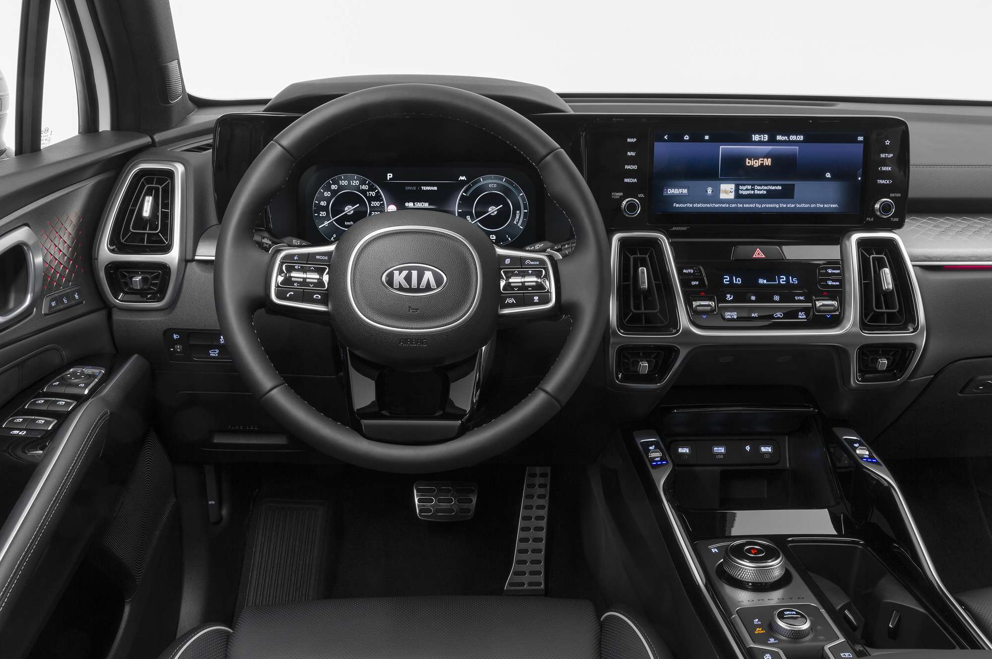 Интерьер салона <br>KIA Sorento