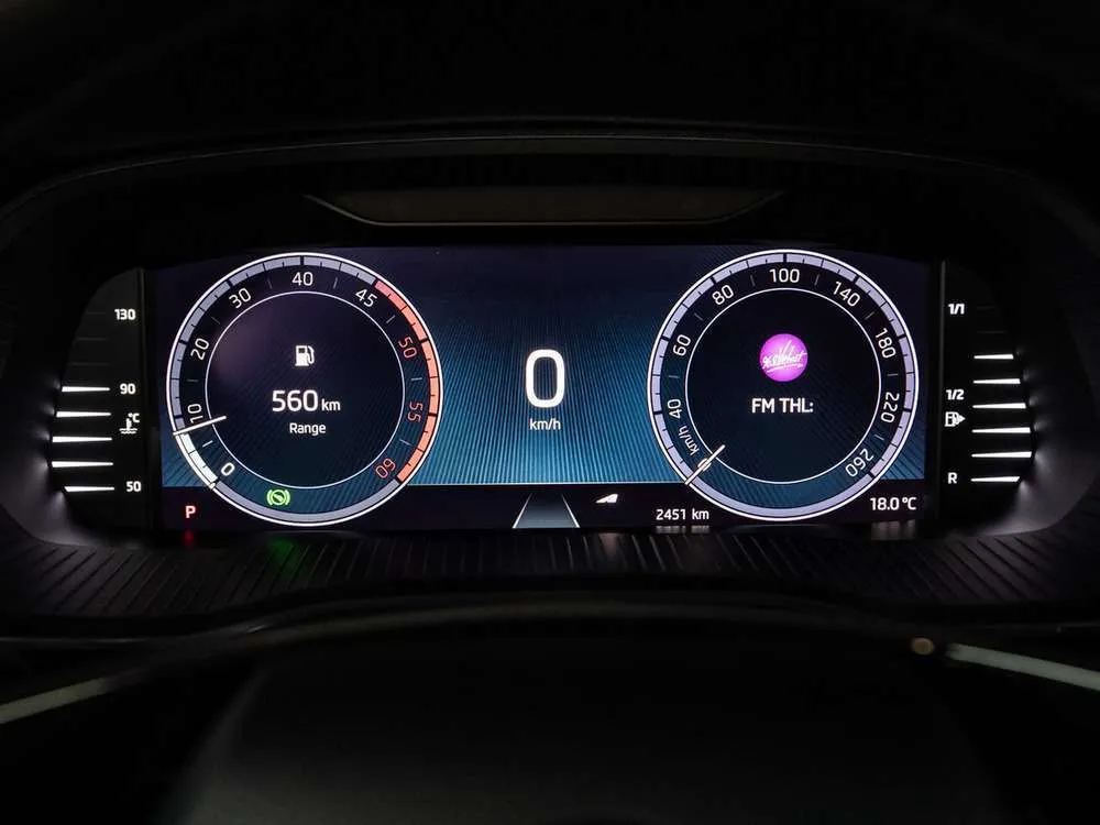 Интерьер салона <br>Skoda Octavia